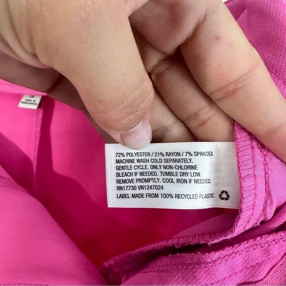 A New Day High-Rise Tailored Hot Pink Shorts Size 16 - Picture 10 of 11